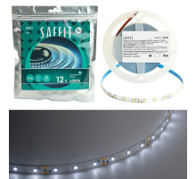 SST01 SAFFIT 60SMD(2835)/m 6Вт/м 12V 5000*8*1.22мм 6500K, IP20 55239