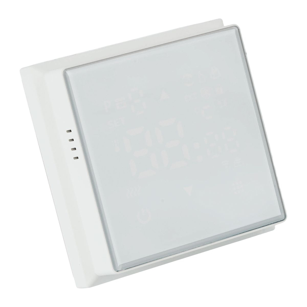 Терморегулятор Wi-Fi (механизм), Stekker, 250В, 3500Вт Эмили, RSW00-5119-01, белый фарфор, soft touch 50376