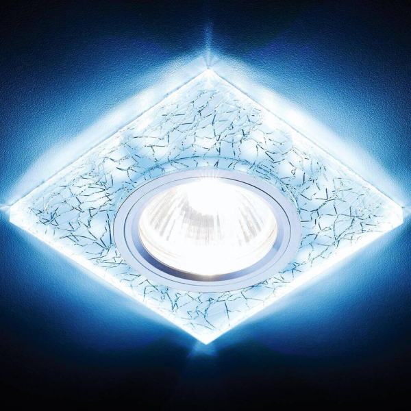 Встраиваемый светодиодный светильник Ambrella light Led S227 W/CH/C Встраиваемый светодиодный светильник Ambrella light Led S227 W/CH/C