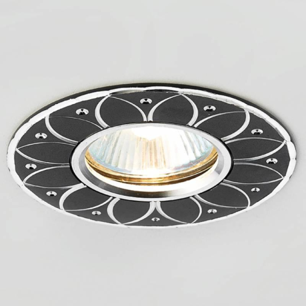 Встраиваемый светильник Ambrella light A805 BK/AL Встраиваемый светильник Ambrella light A805 BK/AL
