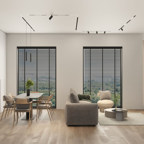 Трековый светодиодный светильник Denkirs Simple Spot DK8208-BK Трековый светодиодный светильник Denkirs Simple Spot DK8208-BK