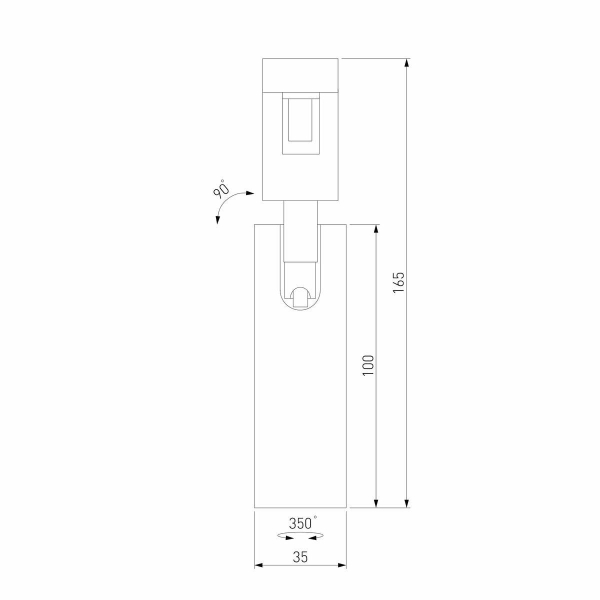 Трековый светодиодный светильник Elektrostandard Esthetic Magnetic 85115/01 a065416