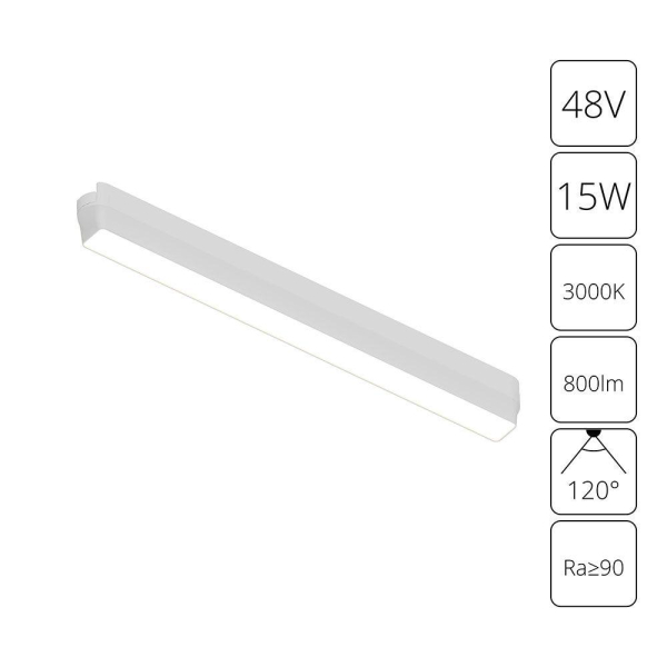 Трековый светодиодный светильник Arte Lamp Rapid A1168PL-1WH Трековый светодиодный светильник Arte Lamp Rapid A1168PL-1WH