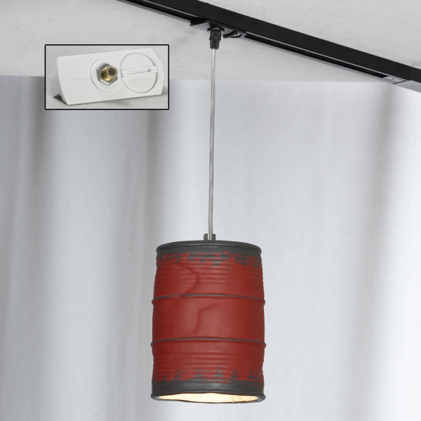 Трековый светильник однофазный Lussole LOFT Track Lights LSP-9527-TAW Трековый светильник однофазный Lussole LOFT Track Lights LSP-9527-TAW