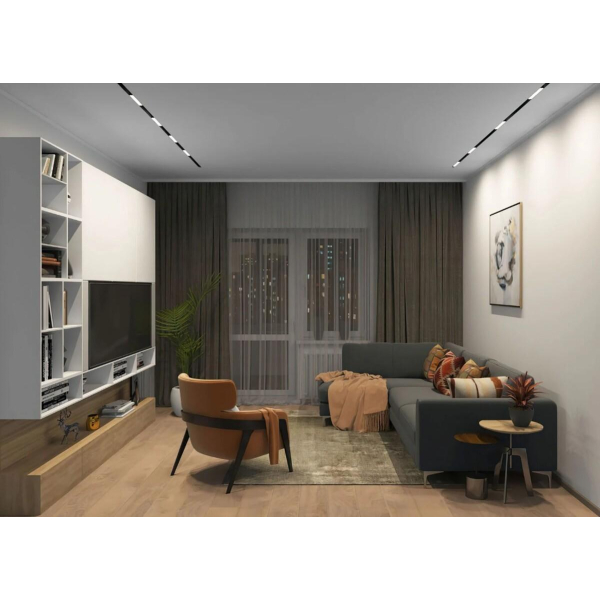 Трековый светодиодный светильник Denkirs DK8003-BK Трековый светодиодный светильник Denkirs DK8003-BK