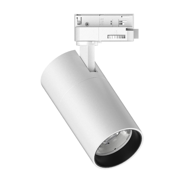 Трековый светодиодный светильник Ideal Lux Quick 15W CRI80 30 3000K WH On-Off 222509 Трековый светодиодный светильник Ideal Lux Quick 15W CRI80 30 3000K WH On-Off 222509