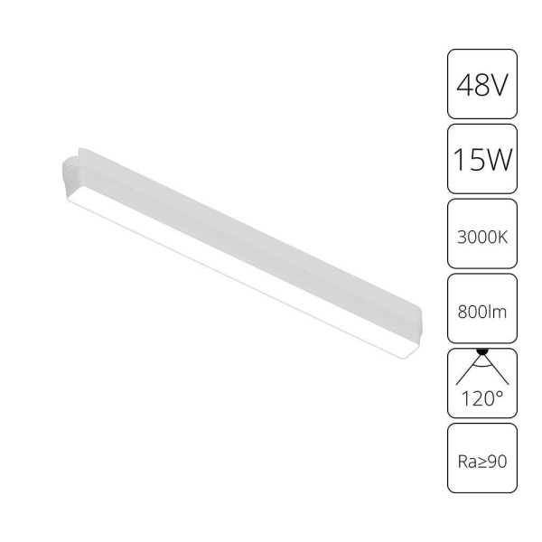Трековый светодиодный светильник Arte Lamp Rapid A1168PL-1WH Трековый светодиодный светильник Arte Lamp Rapid A1168PL-1WH