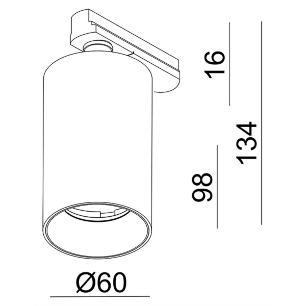 Трековый светильник Deko-Light Can 707081 Трековый светильник Deko-Light Can 707081