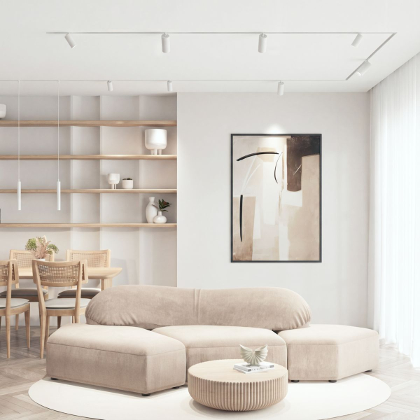 Трековый светодиодный светильник Denkirs Simple Spot DK8220-WH