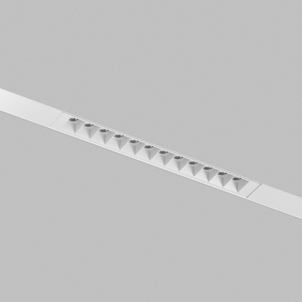 Трековый светодиодный светильник Denkirs Simple Grill DK8101-WH