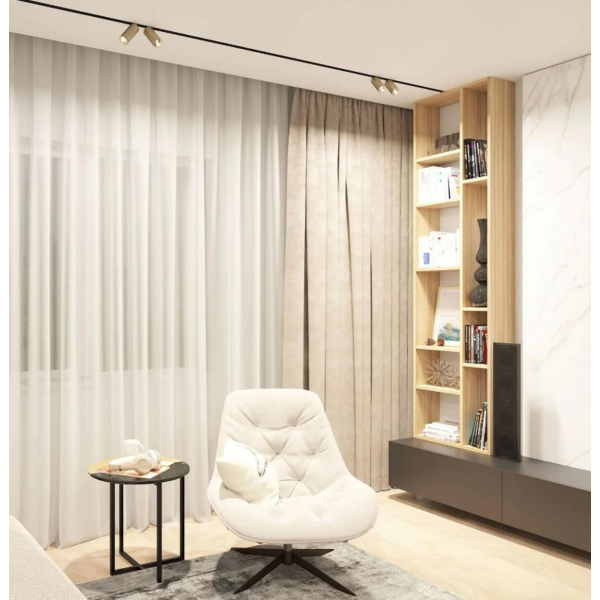 Трековый светодиодный светильник Denkirs Smart Spot DK8012-BG Трековый светодиодный светильник Denkirs Smart Spot DK8012-BG