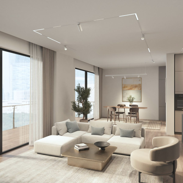 Трековый светодиодный светильник Denkirs Denkirs Simple Linear DK8204-WH