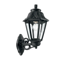 Уличный настенный светильник Ideal Lux Anna AP1 Big Nero 101491