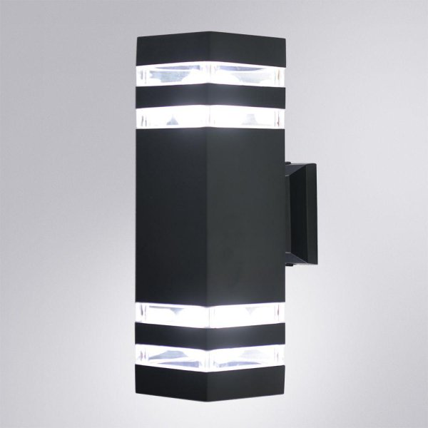 Уличный настенный светильник Arte Lamp Heather A4413AL-2BK Уличный настенный светильник Arte Lamp Heather A4413AL-2BK