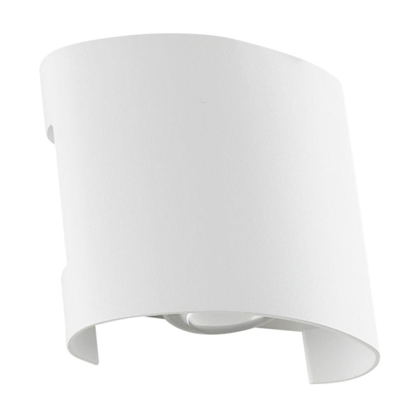 Уличный настенный светодиодный светильник Arte Lamp Bosto A3122AL-2WH Уличный настенный светодиодный светильник Arte Lamp Bosto A3122AL-2WH