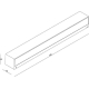 Уличный настенный светодиодный светильник Deko-Light Linear II Double 731129