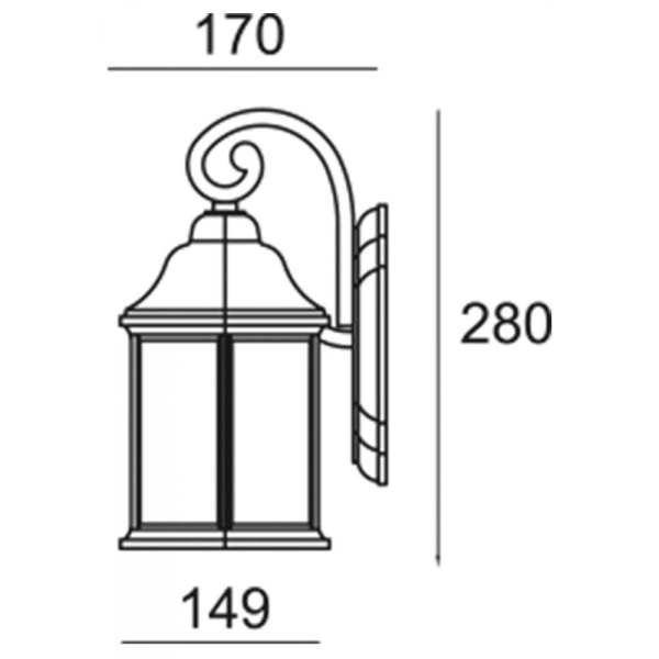 Настенный светильник Deko-Light Saiph 341244 Настенный светильник Deko-Light Saiph 341244