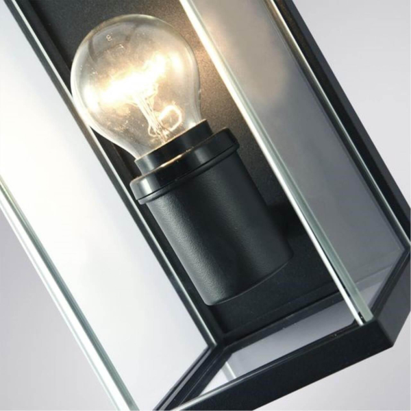 Уличный настенный светильник Arte Lamp Pot A1631AL-1BK Уличный настенный светильник Arte Lamp Pot A1631AL-1BK