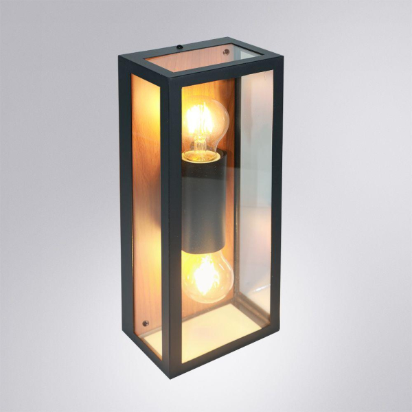 Уличный настенный светильник Arte Lamp Belfast A4569AL-2BR