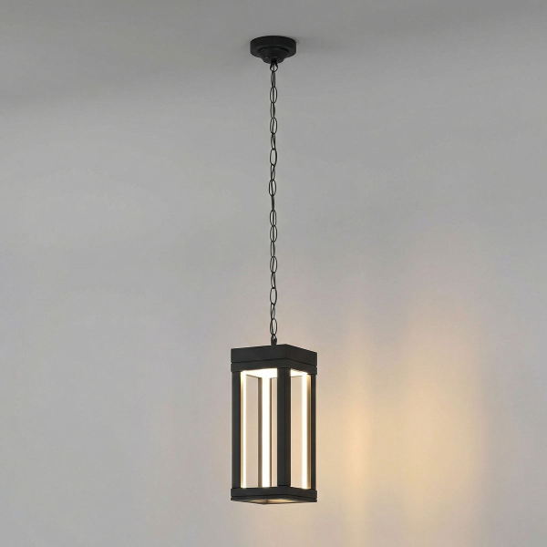 Уличный подвесной светодиодный светильник Elektrostandard Frame 1528 TECHNO LED a072091