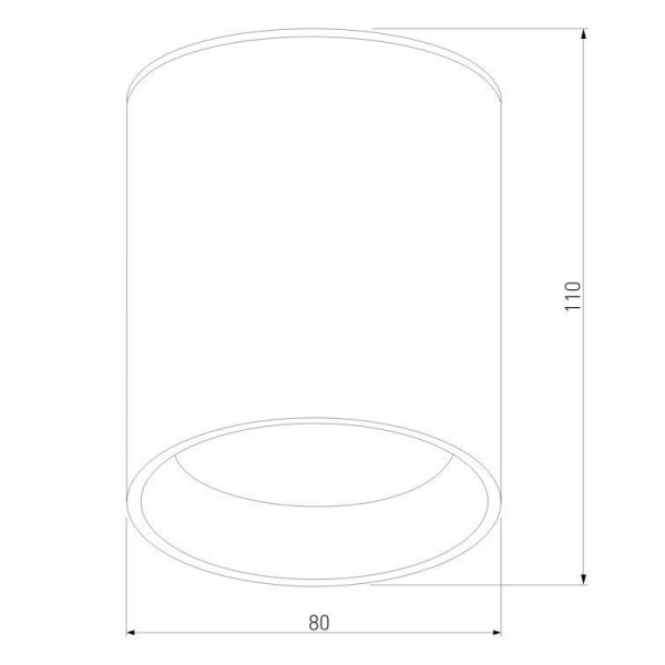 Уличный светодиодный светильник Elektrostandard Light Led 35130/H серый a056270