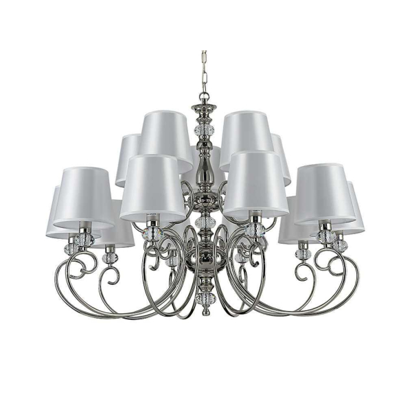 Люстра NEWPORT 1210+5/C nickel