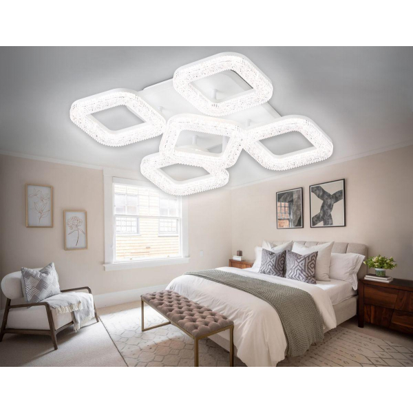 Потолочная светодиодная люстра Ambrella light Acrylica Original FA3914 Потолочная светодиодная люстра Ambrella light Acrylica Original FA3914