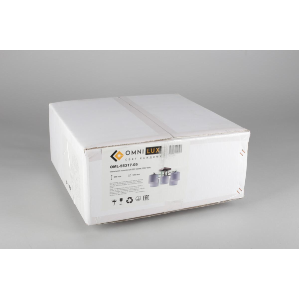 Потолочная люстра Omnilux Pisticci OML-55317-05 Потолочная люстра Omnilux Pisticci OML-55317-05