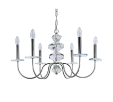 Люстра NEWPORT 3876/С nickel