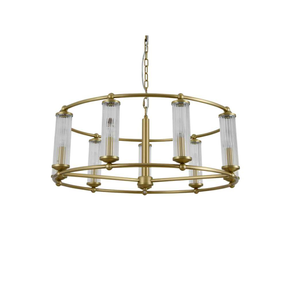 Люстра NEWPORT 3729/C brass