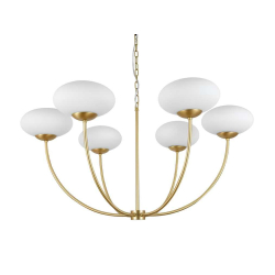 Люстра NEWPORT 3916/С brass