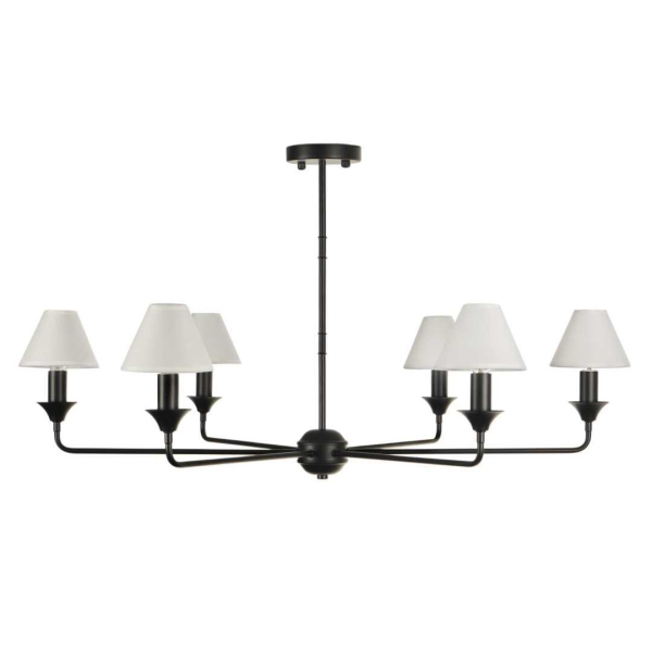 Потолочная люстра MyFar Leon MR2400-6C Потолочная люстра MyFar Leon MR2400-6C
