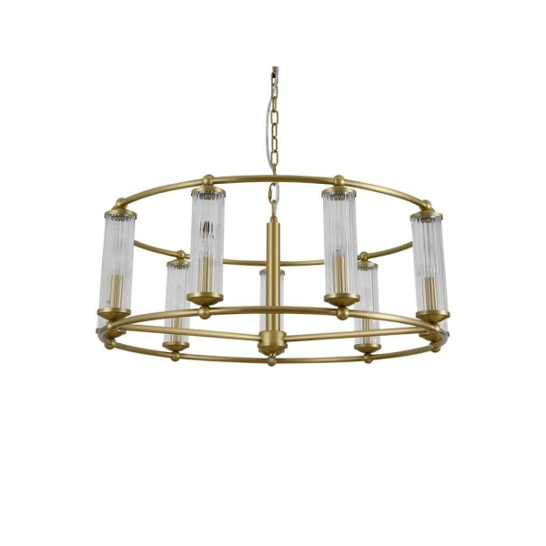 Люстра NEWPORT 3729/C brass