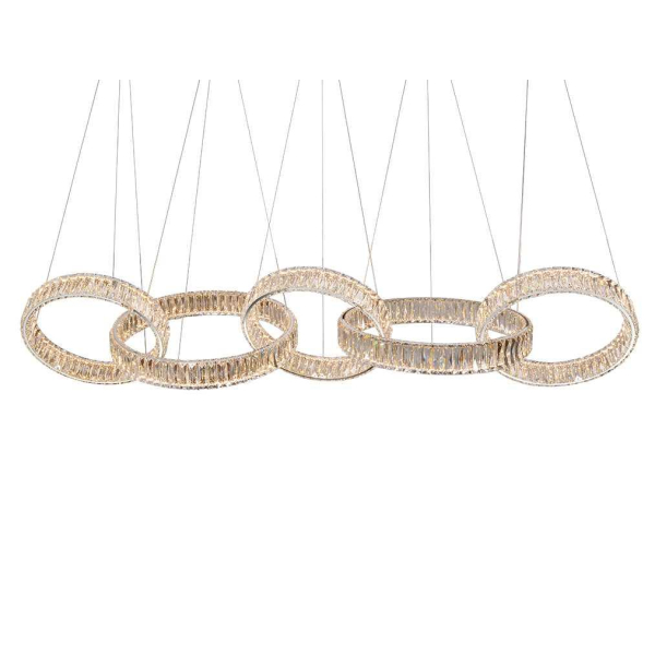 Люстра NEWPORT 8245N/S chrome