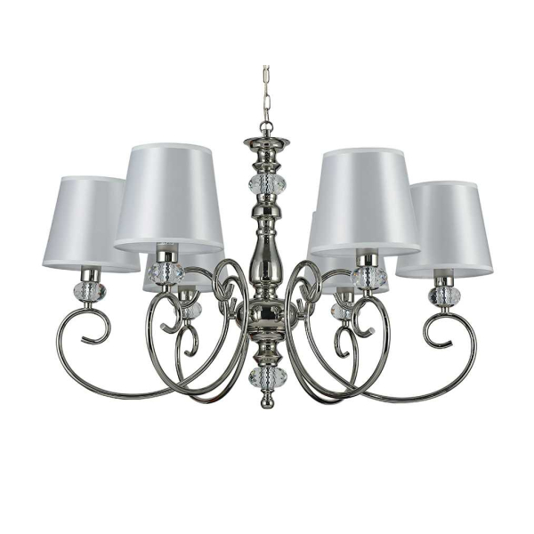 Люстра NEWPORT 1206/C nickel