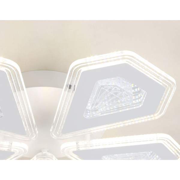 Потолочная светодиодная люстра Ambrella light Acrylica Original FA4030 Потолочная светодиодная люстра Ambrella light Acrylica Original FA4030