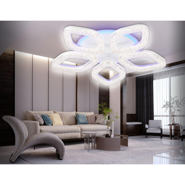 Потолочная светодиодная люстра Ambrella light Acrylica Original FA3925 Потолочная светодиодная люстра Ambrella light Acrylica Original FA3925