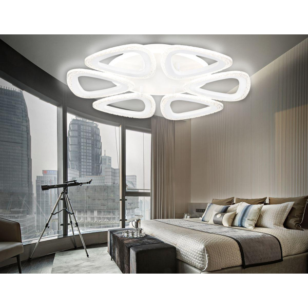 Потолочная светодиодная люстра Ambrella light Acrylica Original FA4518 Потолочная светодиодная люстра Ambrella light Acrylica Original FA4518