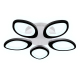 Потолочная светодиодная люстра Ambrella light Original FA4492