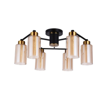 Потолочная люстра Arte Lamp Leo A7027PL-6BK