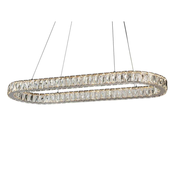 Люстра NEWPORT 8580/90 C oval chrome