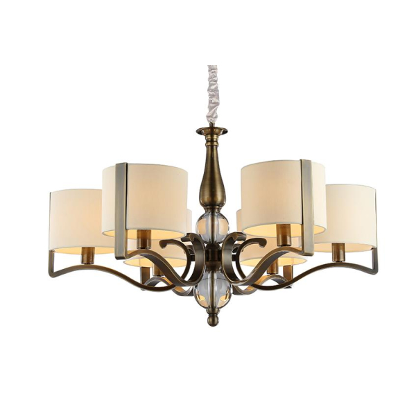 Люстра NEWPORT 31305+1/C black brass