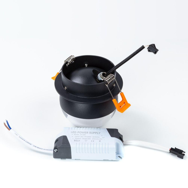 Встраиваемый светодиодный спот Arte Lamp Deneb A7249PL-1BK Встраиваемый светодиодный спот Arte Lamp Deneb A7249PL-1BK