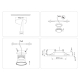 Светильник встраиваемый Ambrella Light TN51801