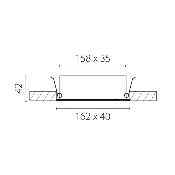Светильник встраиваемый светодиодный Guarda Lightstar 082246