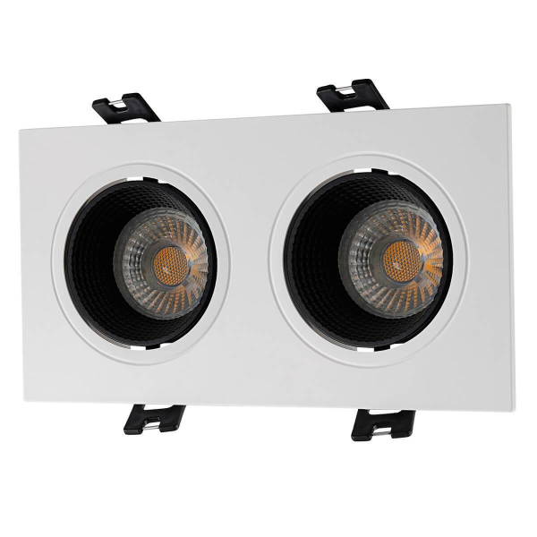 Встраиваемый светильник Denkirs DK3072-WH+BK Встраиваемый светильник Denkirs DK3072-WH+BK