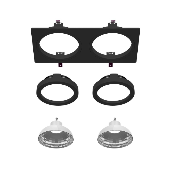 Встраиваемый светильник Favourite Lamppu 4646-2C