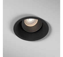 Встраиваемый светильник Elektrostandard Punto черный 25016/01 a065471