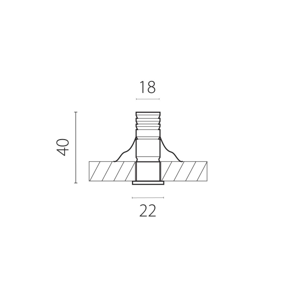 Светильник светодиодный встраиваемый 'Звездное небо' Mobi Lightstar 032016