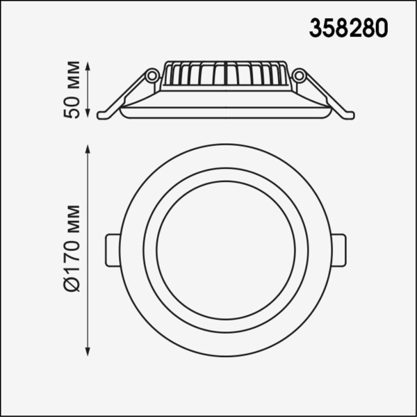 Встраиваемый светильник Novotech Spot Joia 358280 Встраиваемый светильник Novotech Spot Joia 358280